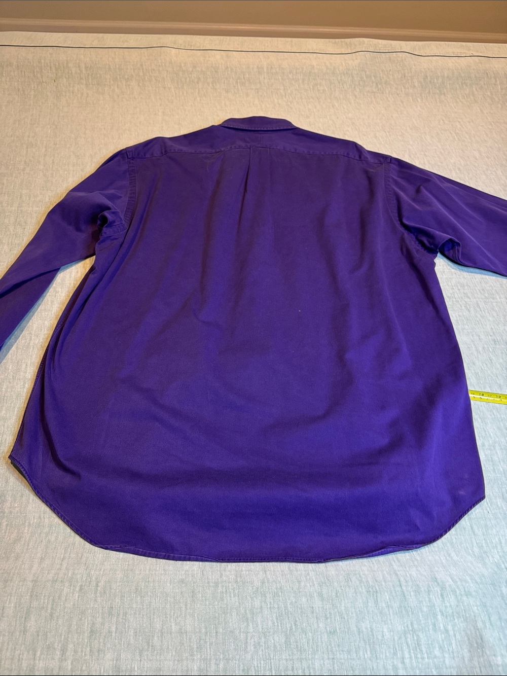 Ralph Lauren Deep Purple Button-Down Men's Shirt - Picture 12 of 13